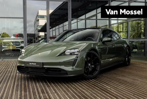 79 kWh | PANORAMA | PTS COLOR BLACK OLIVE | BIJRIJDERS DISPLAY | 95 % SOH | PORSCHE ELECTRIC SOUND | SPORT CHRONO | MEMORY | AMBIENTE LIGHT | 21 INCH RS SPYDER | LUCHTVERING | PASM| SURROUND