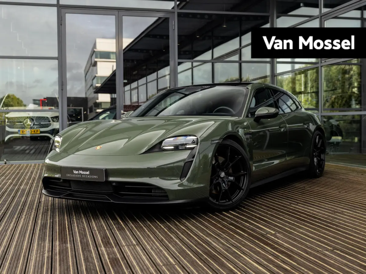 79 kWh | PANORAMA | PTS COLOR BLACK OLIVE | BIJRIJDERS DISPLAY | 95 % SOH | PORSCHE ELECTRIC SOUND | SPORT CHRONO | MEMORY | AMBIENTE LIGHT | 21 INCH RS SPYDER | LUCHTVERING | PASM| SURROUND