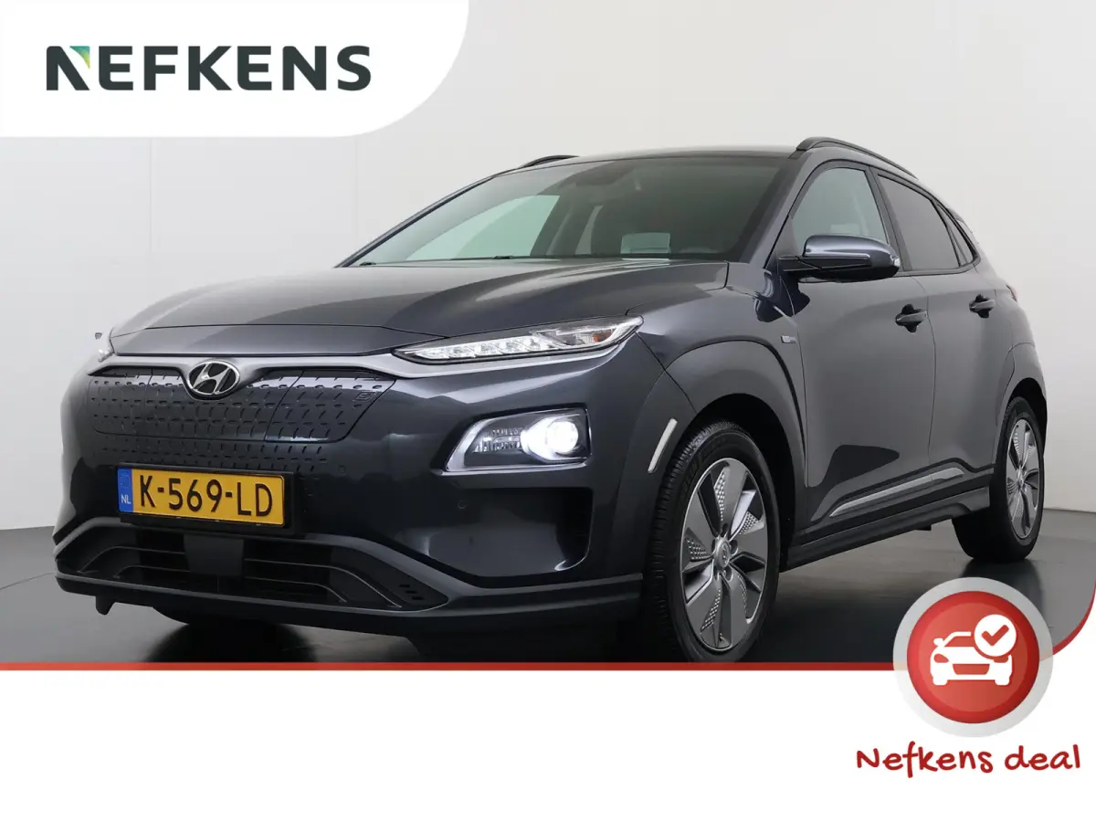 Limited 64kWh | 1ste eigenaar | ACCU 98% | LEER | Electrische stoelen | Dodehoekdetectie | AUTOMAAT