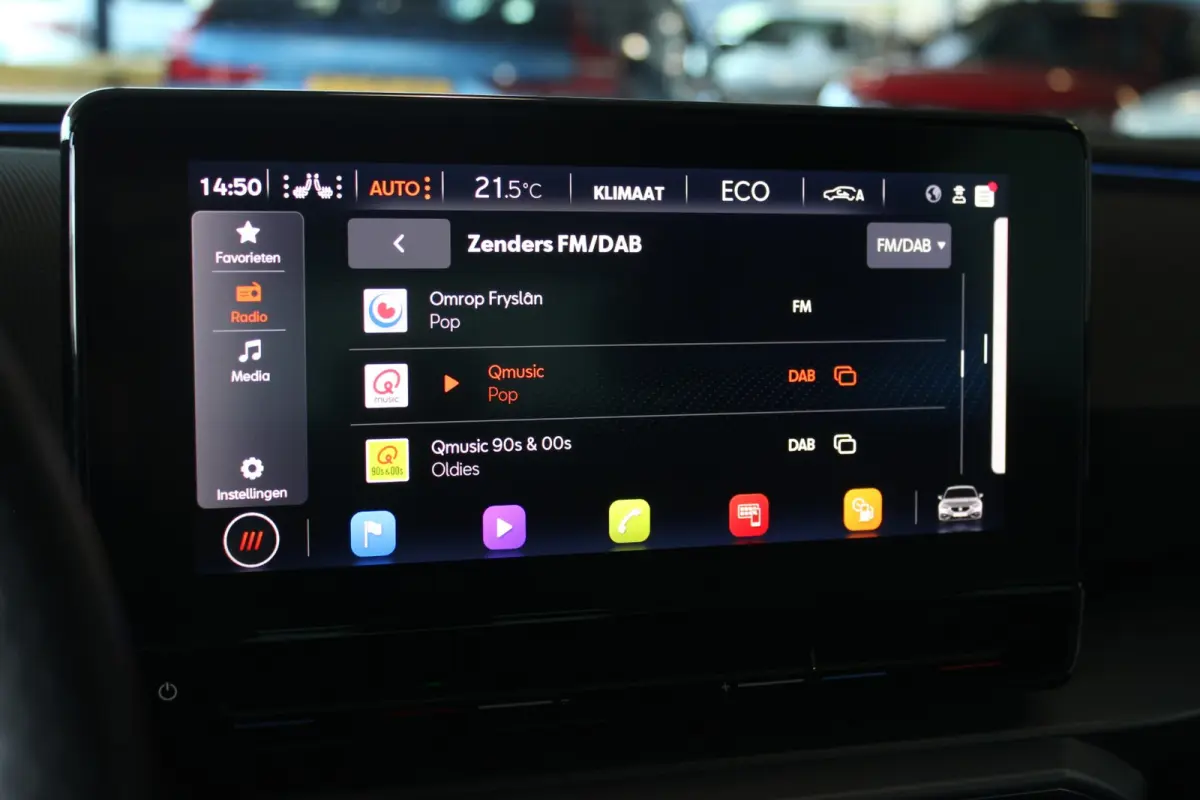 1.4 TSI eHybrid PHEV FR SOH 92% | Trekhaak | Camera | Eibach | Adapt. Cruise | Carplay | Navi | Bluetooth | 19" LMV | PDC V+A