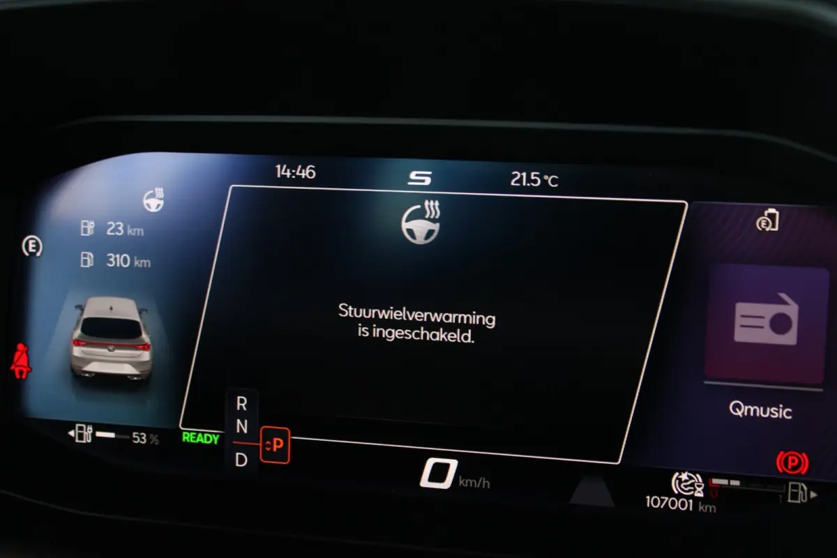 1.4 TSI eHybrid PHEV FR SOH 92% | Trekhaak | Camera | Eibach | Adapt. Cruise | Carplay | Navi | Bluetooth | 19" LMV | PDC V+A