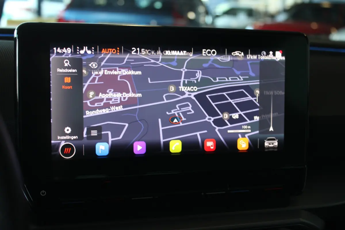 1.4 TSI eHybrid PHEV FR SOH 92% | Trekhaak | Camera | Eibach | Adapt. Cruise | Carplay | Navi | Bluetooth | 19" LMV | PDC V+A