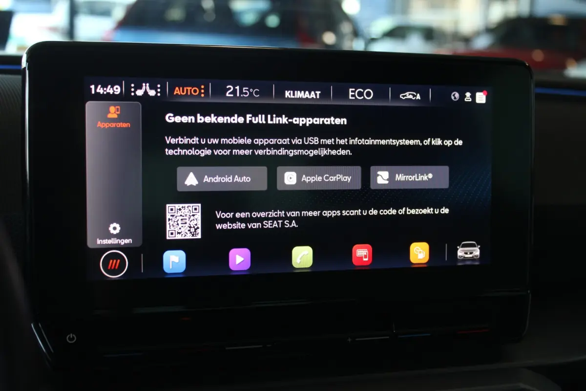 1.4 TSI eHybrid PHEV FR SOH 92% | Trekhaak | Camera | Eibach | Adapt. Cruise | Carplay | Navi | Bluetooth | 19" LMV | PDC V+A