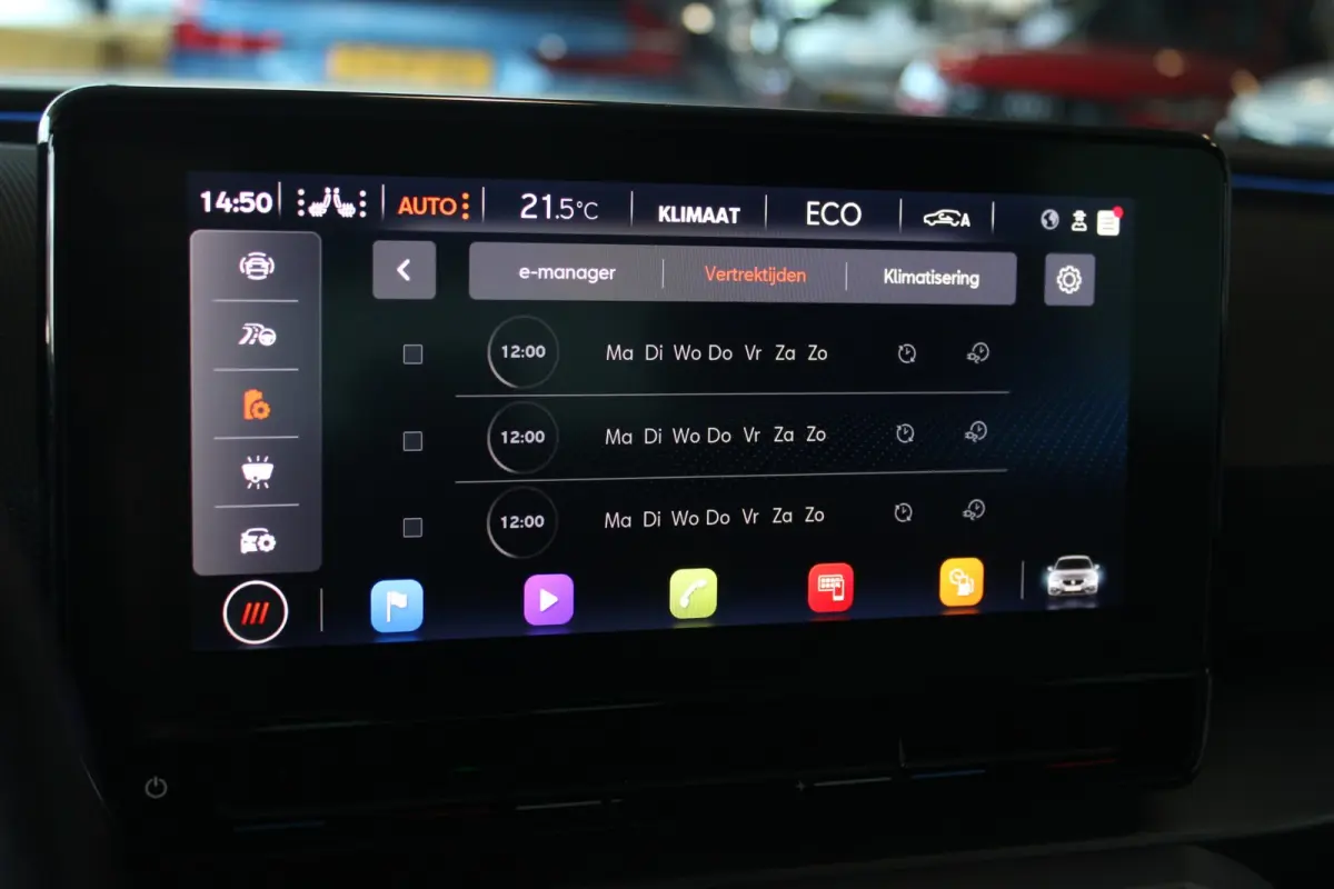 1.4 TSI eHybrid PHEV FR SOH 92% | Trekhaak | Camera | Eibach | Adapt. Cruise | Carplay | Navi | Bluetooth | 19" LMV | PDC V+A