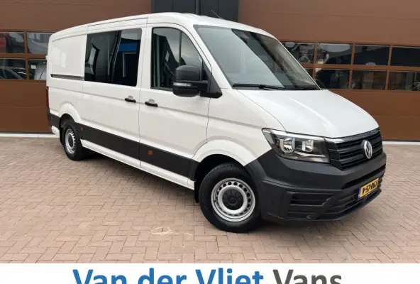 35 2.0 TDI 141pk E6 L3 Comfortline Lease €422 p/m, Airco, Carplay, Navi, PDC, Bedrijfsinrichting, 2x Schuifdeur. Volledig onderhoudshistorie aanwezig