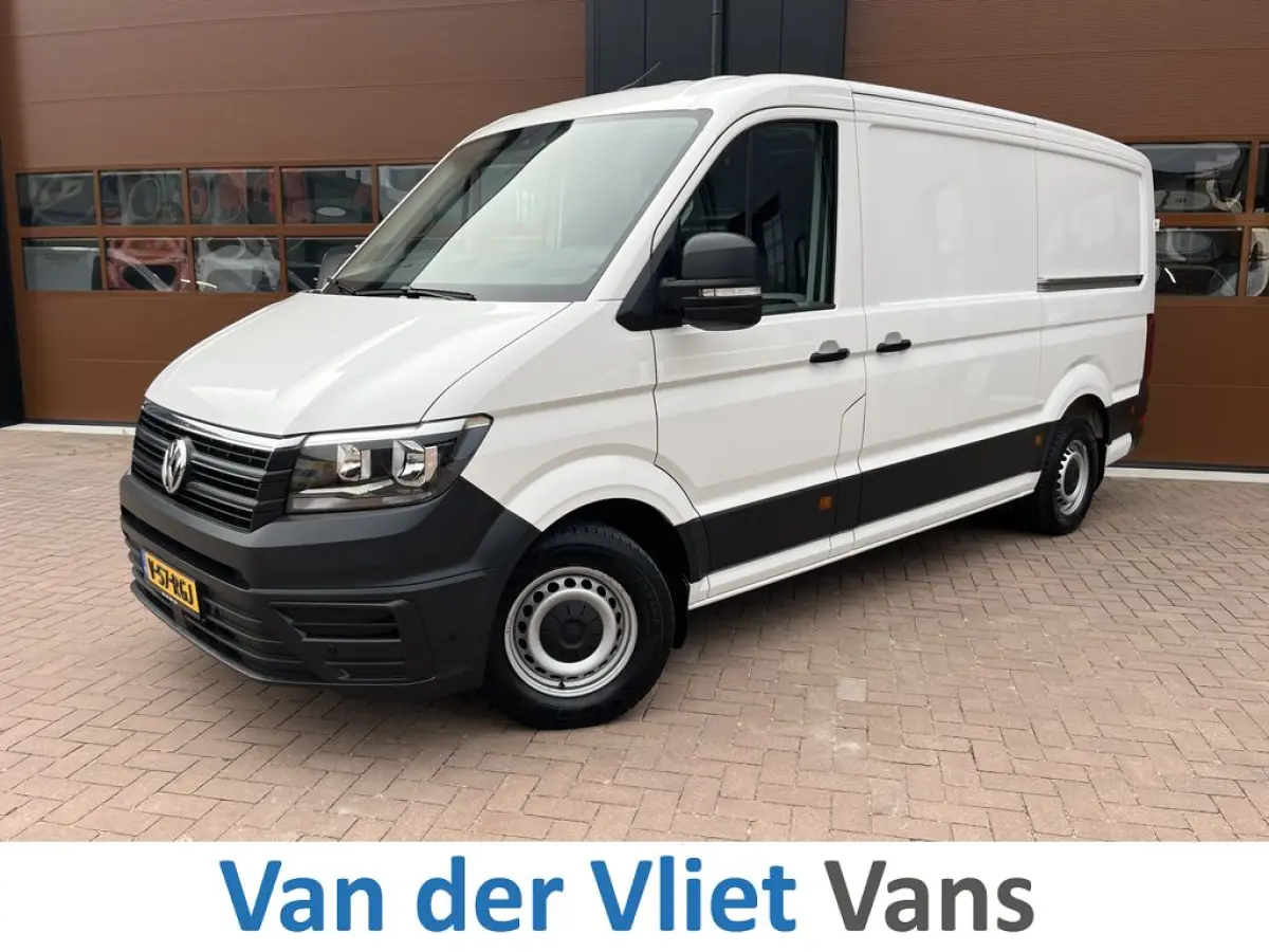35 2.0 TDI 141pk E6 L3 Comfortline Lease €422 p/m, Airco, Carplay, Navi, PDC, Bedrijfsinrichting, 2x Schuifdeur. Volledig onderhoudshistorie aanwezig