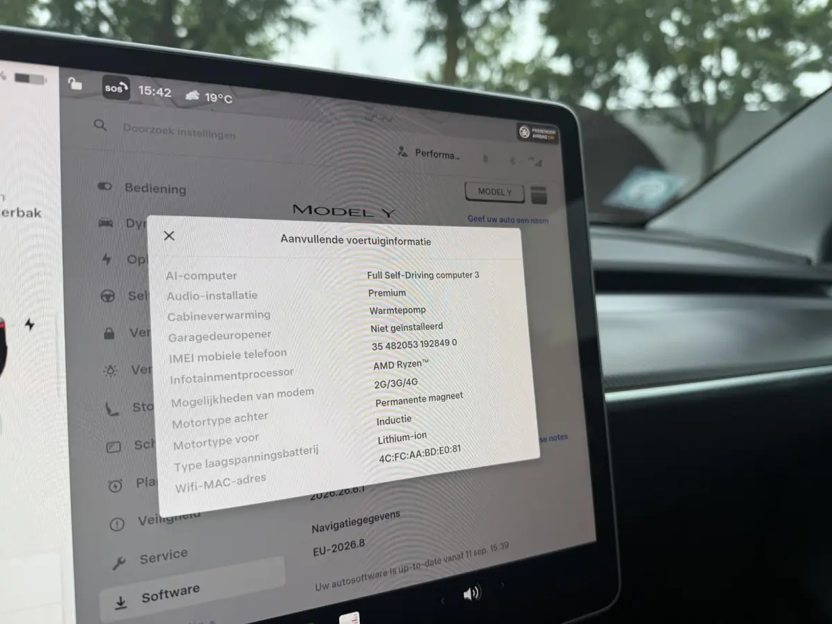 Long Range AWD 75 kWh VAN: 38.900,- VOOR: 35.877,- UW HERFSTVOORDEEL: 3.023,-|SOH 92%| ORIGINEEL NED. NAP| 1STE EIGENAAR!| FABRIEKSGARANTIE OP ACCU & AANDRIJFLIJN TOT 2031 OF 192.000 KM| BTW