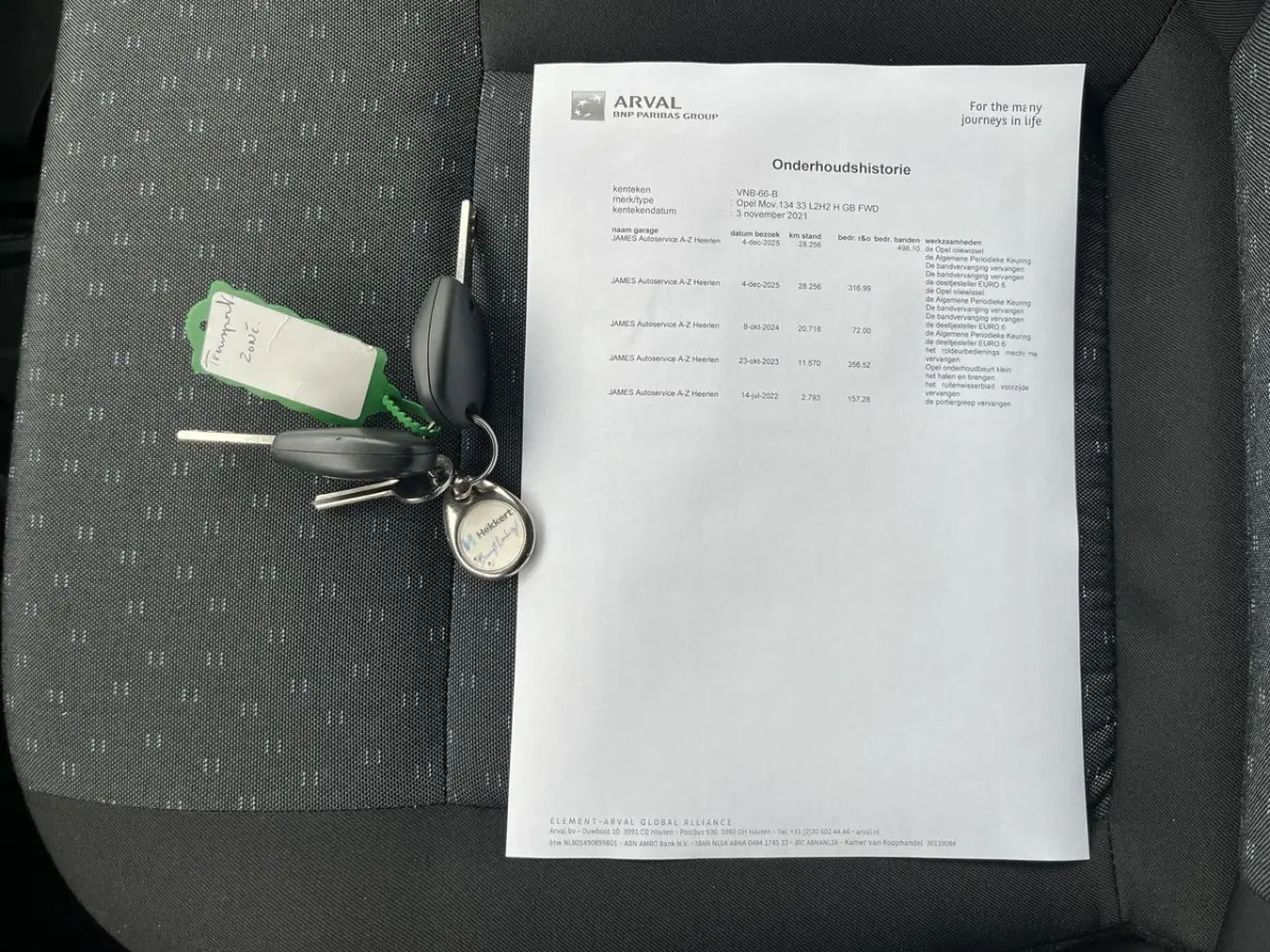 2.3 CDTi 136pk E6 L2H2 3p Lease €287 p/m, Airco, Cruise controle, Parkeersensoren, Onderhoudshistorie aanwezig