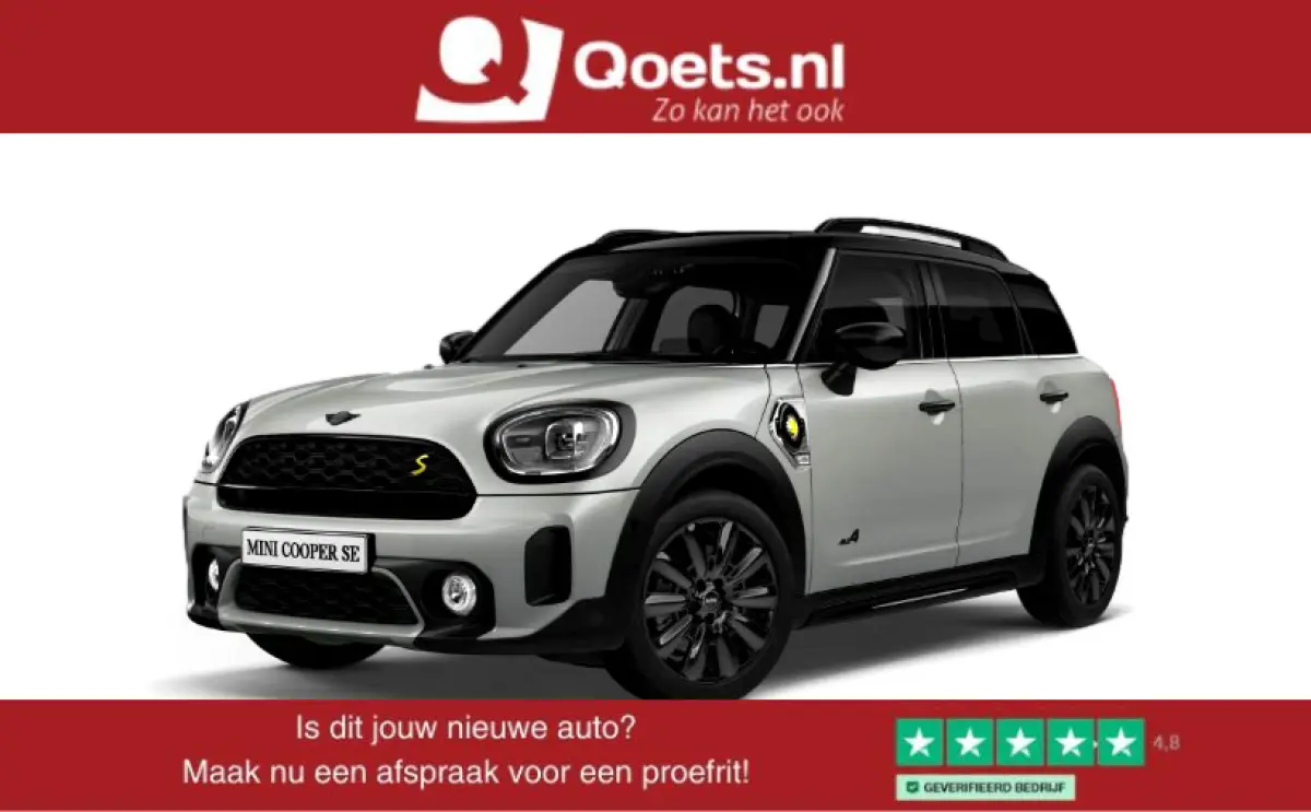 Cooper ALL4 Active Cruise Control - Elektrisch verwarmbare/verstelbare stoelen - Comfort acces - Getinte Ruiten - Driving Assistant - Elektrisch inklapbare buitenspiegels -