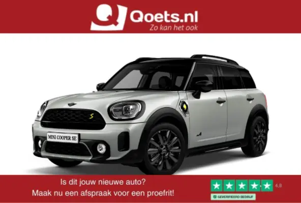 Cooper ALL4 Active Cruise Control - Elektrisch verwarmbare/verstelbare stoelen - Comfort acces - Getinte Ruiten - Driving Assistant - Elektrisch inklapbare buitenspiegels -