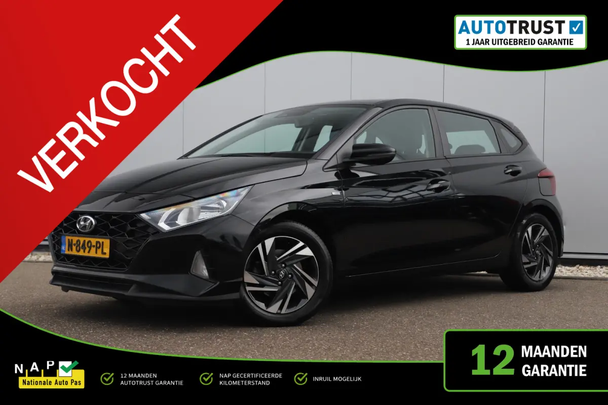 1.0 T-GDI Comfort 101PK Carplay Android Navigatie Achteruitrijcamera 15 inch LMV Airco Cruise Control