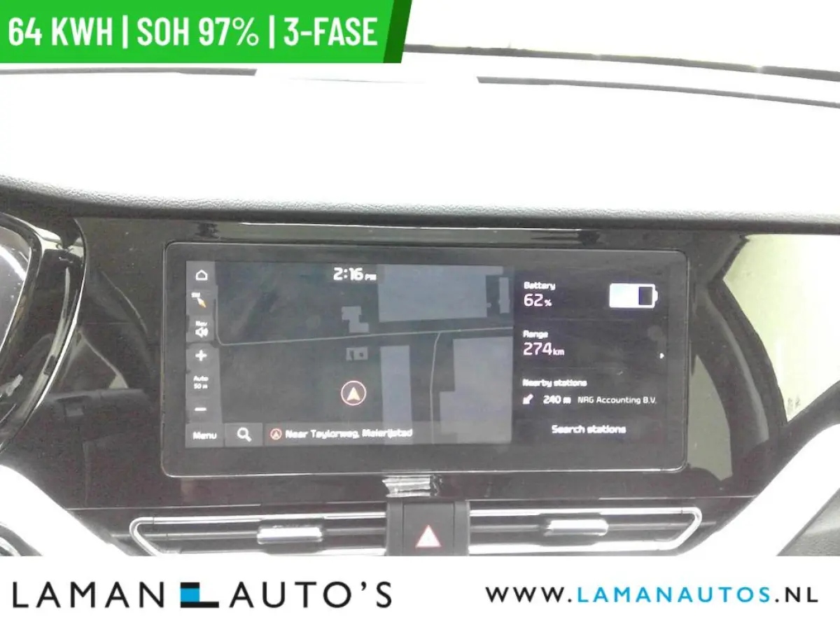 DynamicPlusLine 64 kWh | SOH 97% | 3-fase | Open dak CarPlay ECC Nav ACC 17" LMV LED Camera Metallic | EV Voorschoten