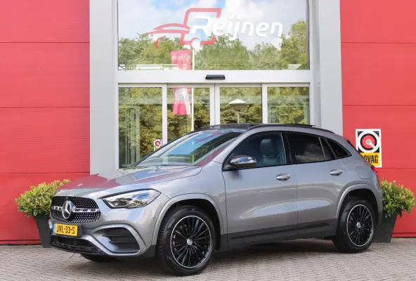 250 e AMG Line | PANORAMISCH SCHUIF/KANTEL DAK | SFEER VERLICHTING | ELEKTRISCH BEDIENBARE VOORSTOELEN MET GEHEUGENFUNCTIE EN "ZITKINEMATICA" | DRAADLOZE APPLE CARPLAY/ANDROID AUTO | NIGHT P