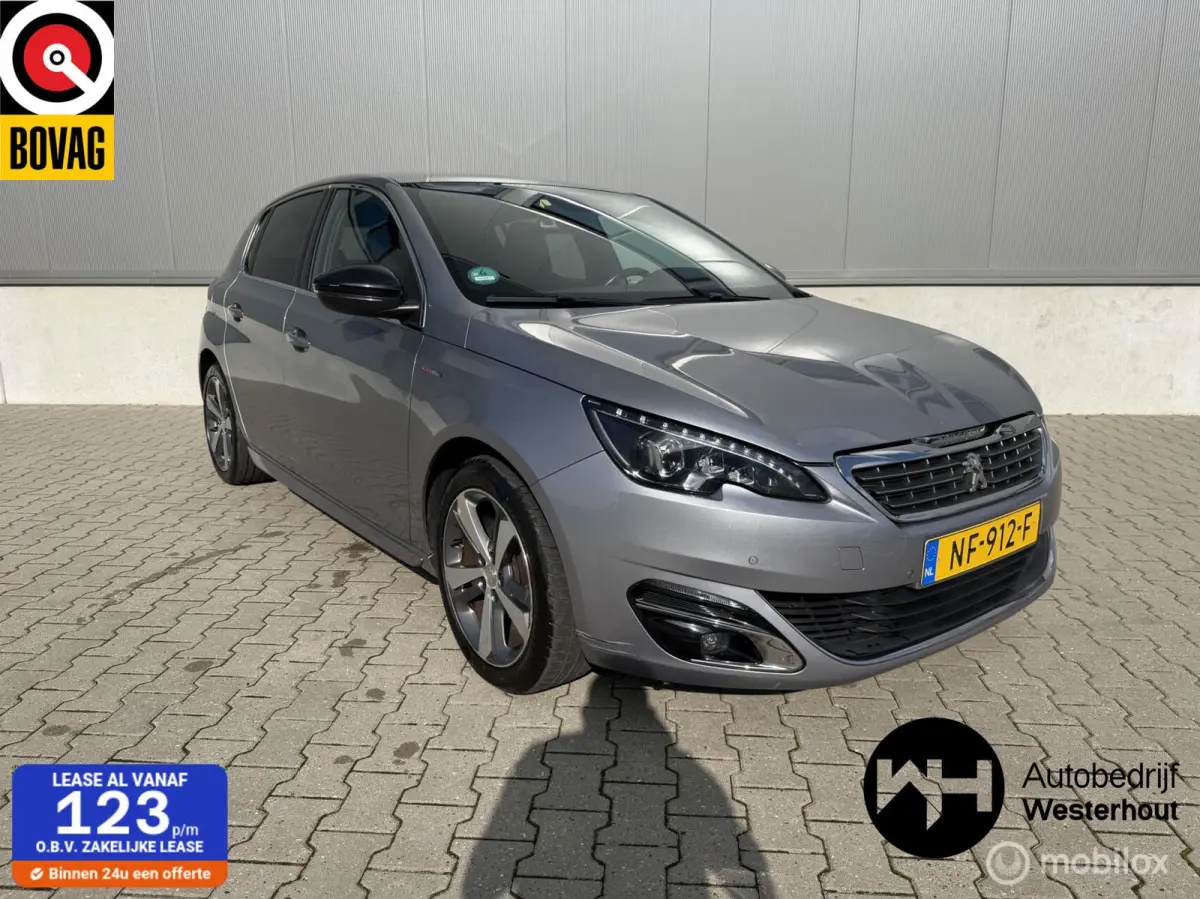 1.2 PureTech GT-line|PANORAMADAK|KEY LESS|VOL ONDERHOUD