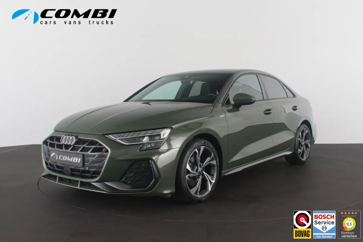 30TFSI MHEV S line Sport Edition > District Green/Leer/Full S line/18inch/ACC...