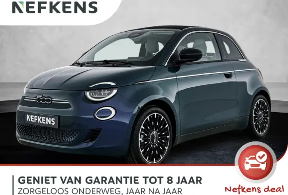 118pk La Prima 42 kWh Automaat | Soft Top | Navigatie | Climate Control | Adaptieve Cruise Control | Achteruitrijcamera | Dodehoekdetectie | 17" Lichtmetalen Velgen | Apple Carplay/Android A