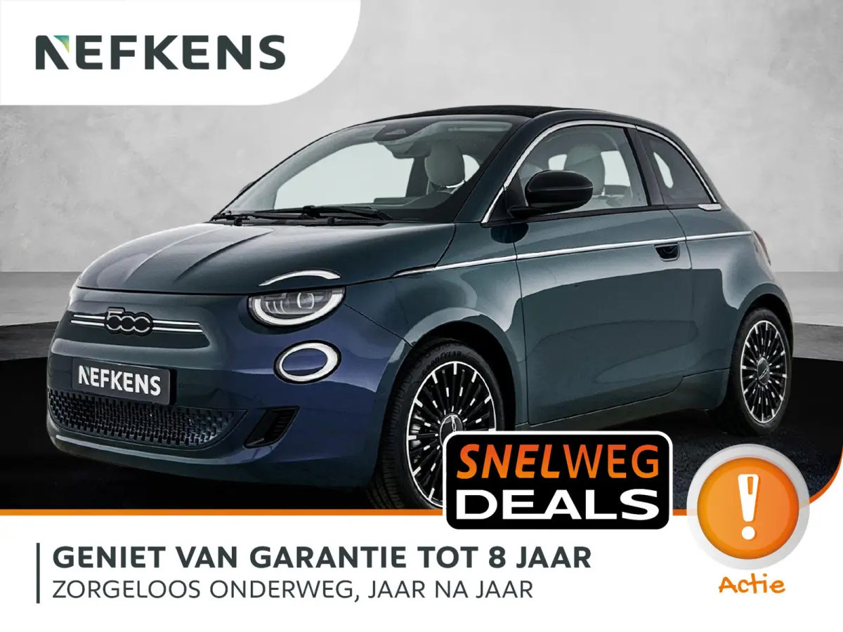 Fiat 500e Cabrio 2026 Elektrisch Automatisch leasen