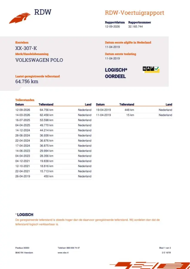 1.0 TSI Comfortline Business NIEUWSTAAT!