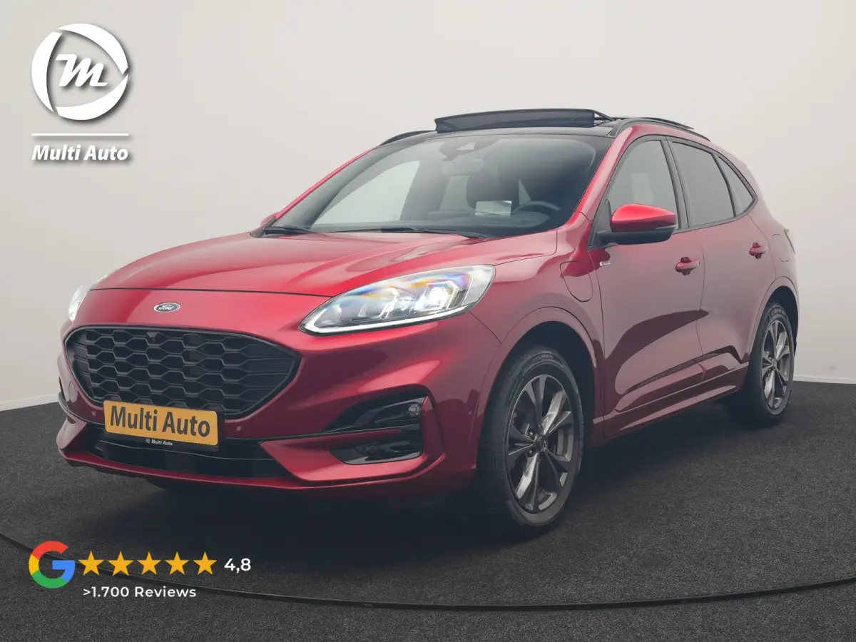 2.5 PHEV ST-Line X 225pk Dealer O.H. | Trekhaak Af Fabriek | Panodak | Adaptive Cruise | Head Up | 360 Camera | Bang & Olufsen | Sportstoelen & Stuur Verwarmd | Keyless | Blis | Apple Carpla