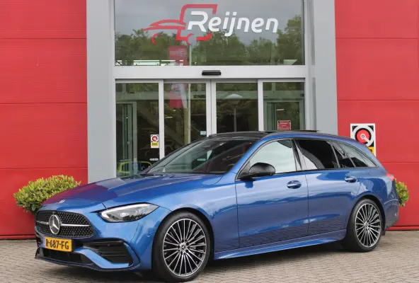 200 218PK Launch Edition AMG Line | FULL LEDEREN BEKLEDING | PANORAMISCH SCHUIF/KANTELDAK | DIGITAL LIGHT (MATRIX LED) | SFEERVERLICHTING | ELEKTRISCH VERSTELBARE VOORSTOELEN MET GEHEUGEN OP