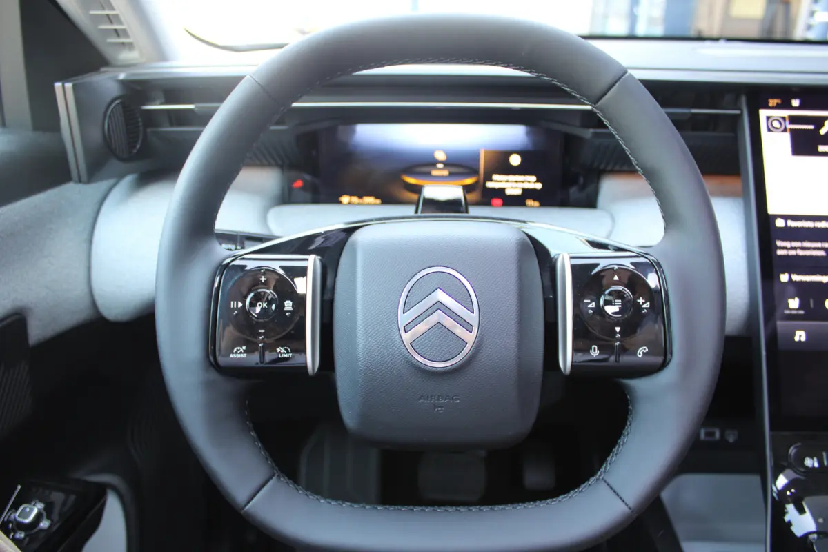 Business Comfort Range 74 kWh | "Sofa Design" Dashboard: Dashboard en deurpanelen bekleed met grijze 'Sofa' bekleding | 'Extended Ambient Lightning': Uitgebreide sfeerverlichting langs het d