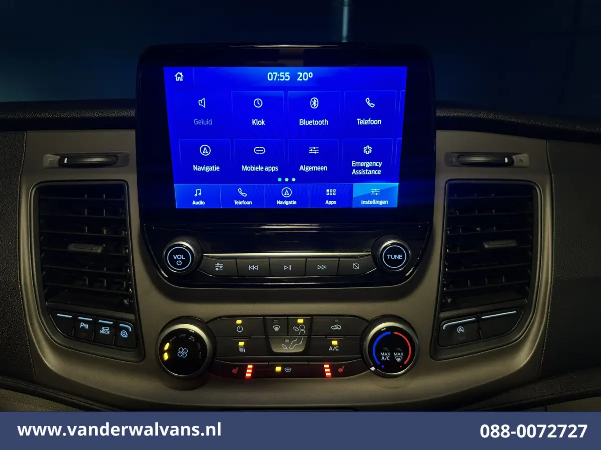 2.0 TDCI 105pk L2H1 Euro6 Airco | Camera | Navigatie | LED | Apple Carplay Cruisecontrol, Android Auto, Stoelverwarming, Verwarmde Voorruit, Parkeersensoren, Bijrijdersbank