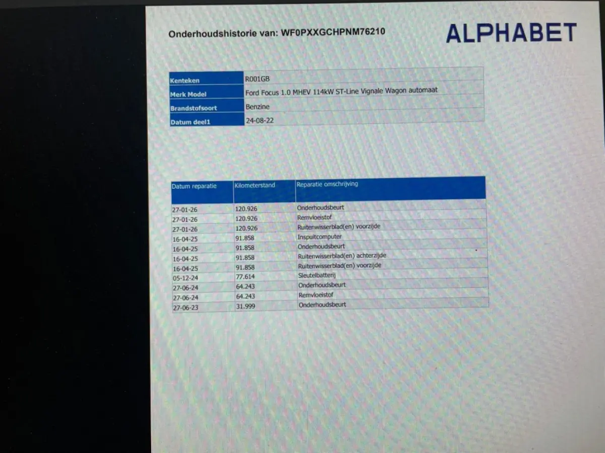 1.0 EcoBoost Hybrid ST-Line Vignale Automaat - Carplay, Camera, Leer, Stoelverw.