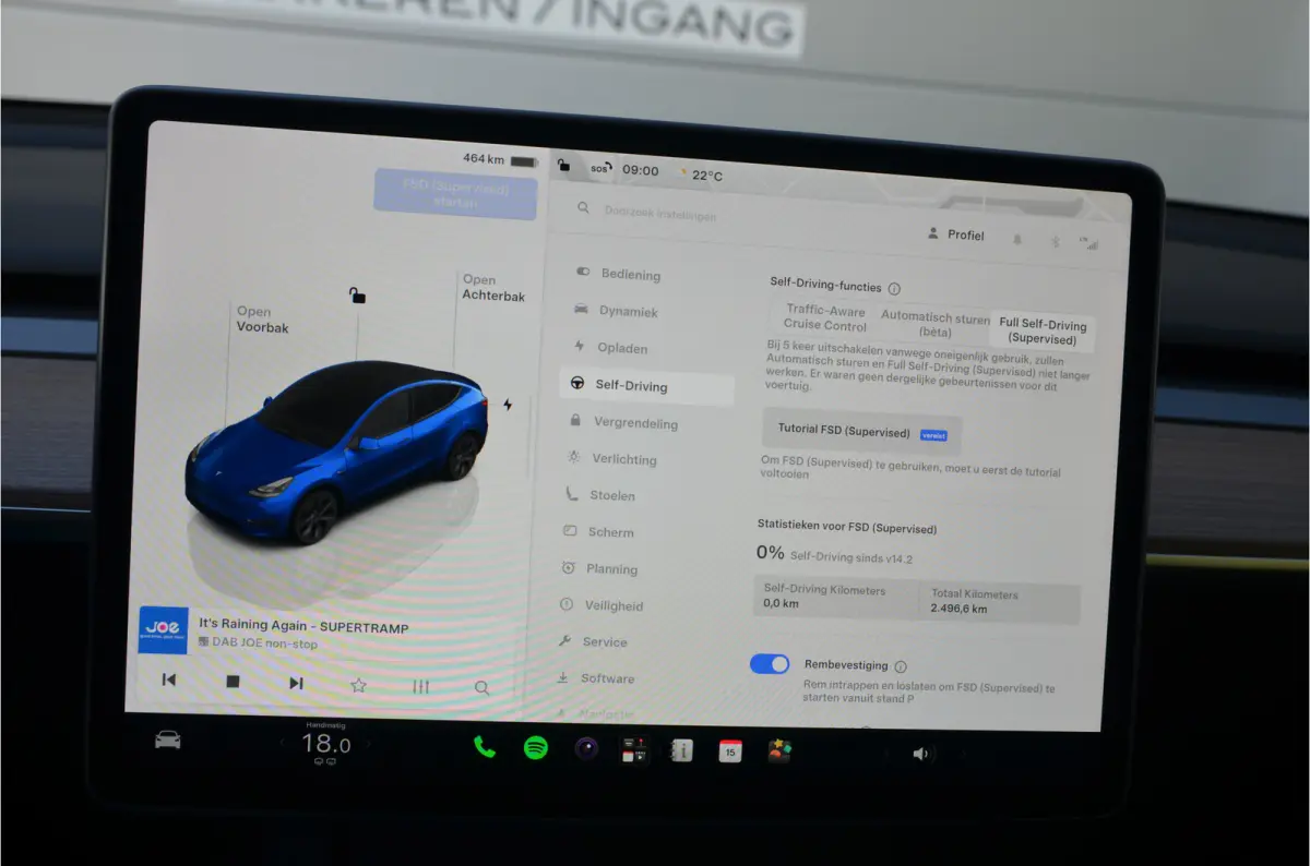 Long Range AWD 75 kWh Trekhaak (1.600kg), AutoPilot4.0 (FSD 99,- p/mnd)