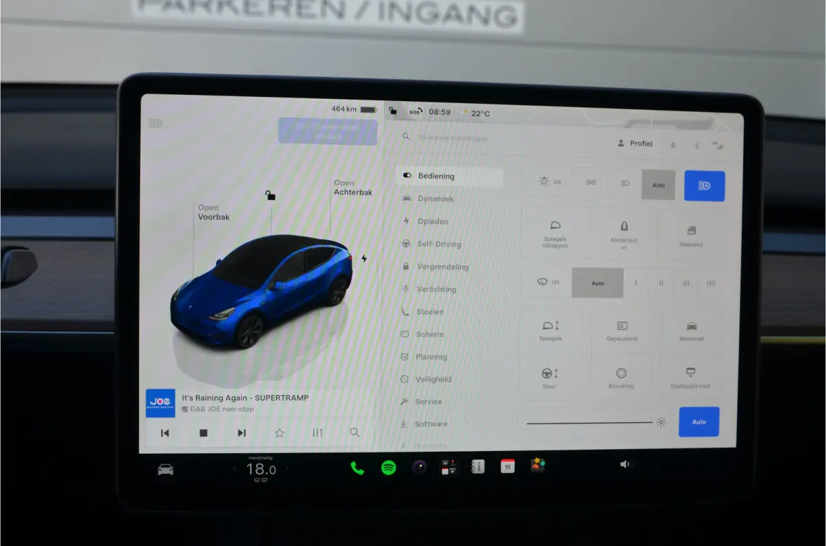 Long Range AWD 75 kWh Trekhaak (1.600kg), AutoPilot4.0 (FSD 99,- p/mnd)