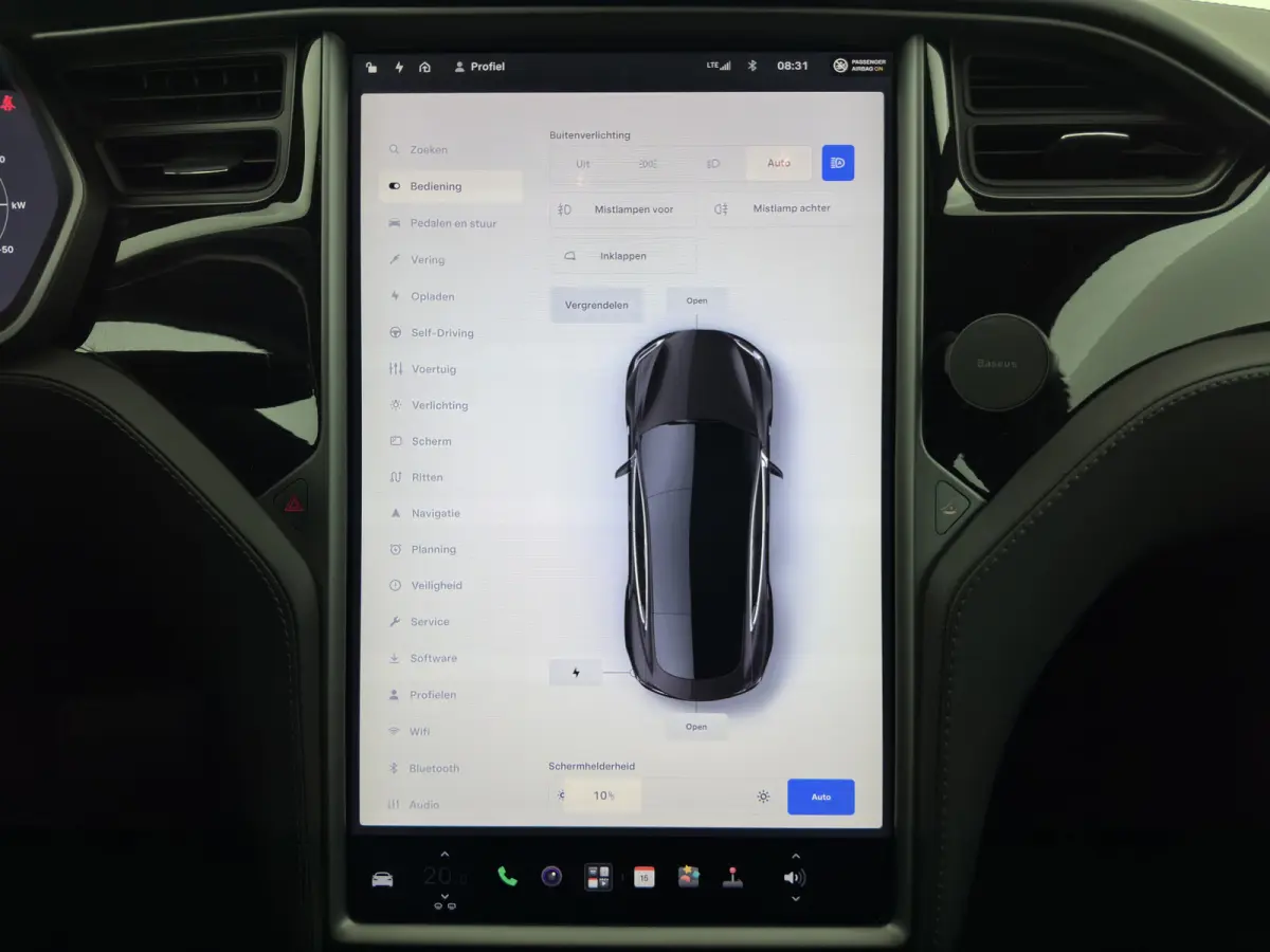 75D Base AWD [ 3-Fase-17kW ] {SoH-89%} Aut. *PANO | LEATHER-FABRIC | AIRSUSPENION | FULL-LED | NAVI-FULLMAP | KEYLESS | HEATED-SPORTSEATS | DIGI-COCKPIT | AUTO-PILOT | CAMERA | 19"ALU*