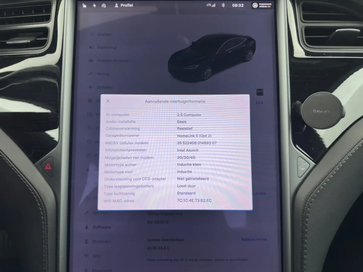 75D Base AWD [ 3-Fase-17kW ] {SoH-89%} Aut. *PANO | LEATHER-FABRIC | AIRSUSPENION | FULL-LED | NAVI-FULLMAP | KEYLESS | HEATED-SPORTSEATS | DIGI-COCKPIT | AUTO-PILOT | CAMERA | 19"ALU*