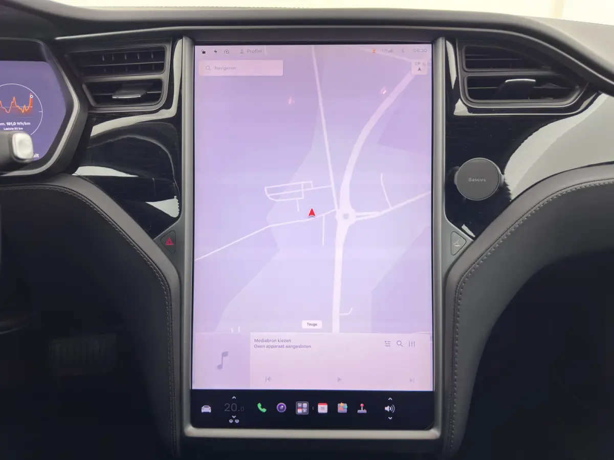 75D Base AWD [ 3-Fase-17kW ] {SoH-89%} Aut. *PANO | LEATHER-FABRIC | AIRSUSPENION | FULL-LED | NAVI-FULLMAP | KEYLESS | HEATED-SPORTSEATS | DIGI-COCKPIT | AUTO-PILOT | CAMERA | 19"ALU*