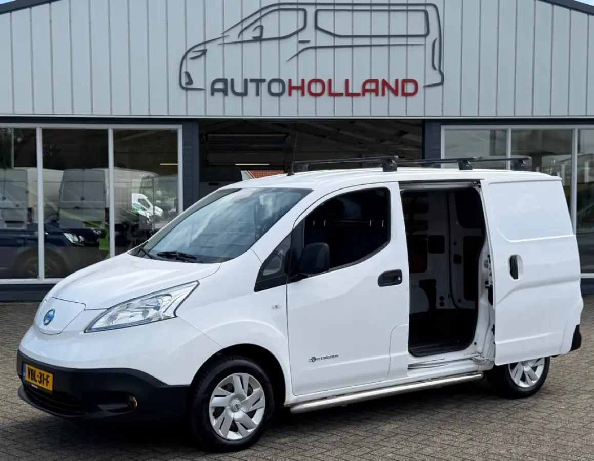 E-nv200 ZERO EMISSIE 40KWH 80KW 120PK AIRCO/ NAVIGATIE/ CRUISE CONTROL/ CAMERA/ IMPERIAAL/ 100% DEALERONDERHOUDEN
