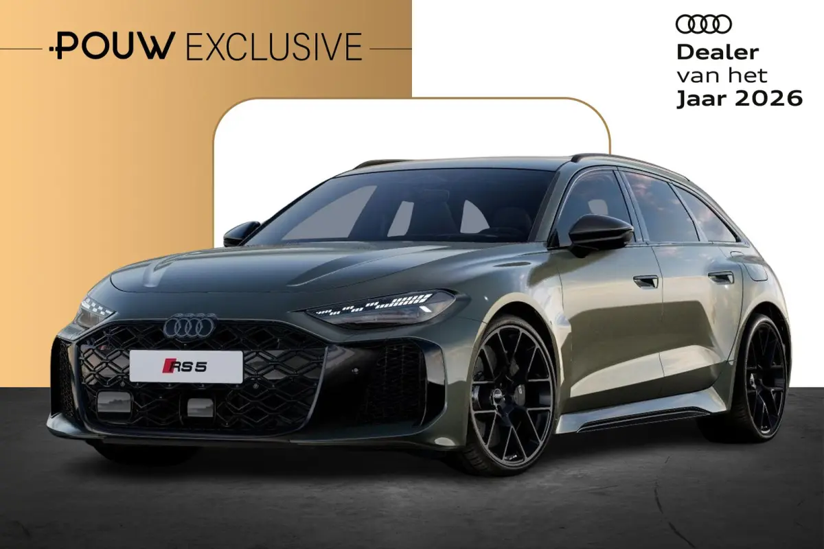 RS 5 Avant 640pk e-hybrid quattro | Sport Pakket | Panoramadak Var. Transparantie