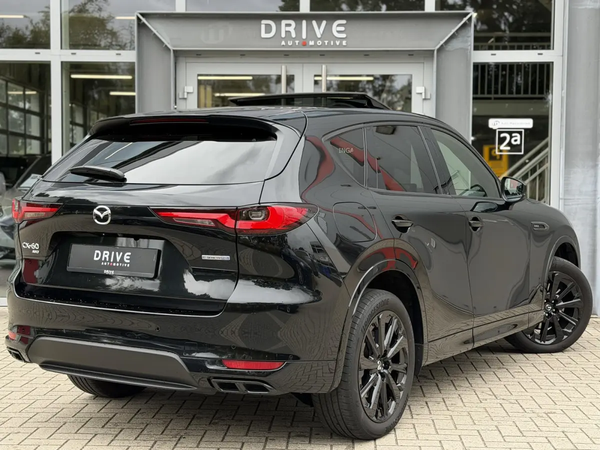 2.5 e-SkyActiv PHEV Homura Plus Black |Pano|Leer|Memory|Ventilatie|Bose|HUD|