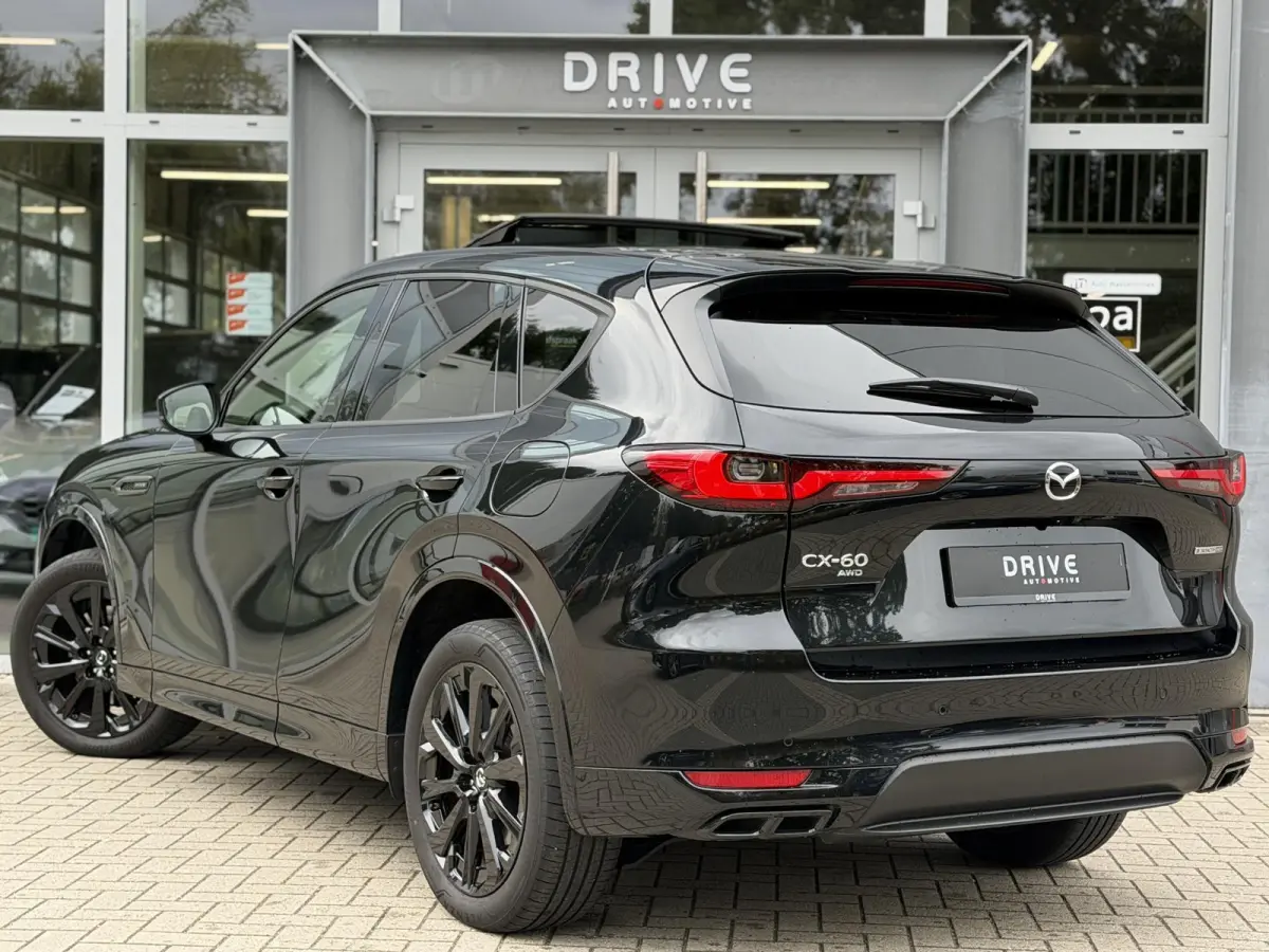 2.5 e-SkyActiv PHEV Homura Plus Black |Pano|Leer|Memory|Ventilatie|Bose|HUD|