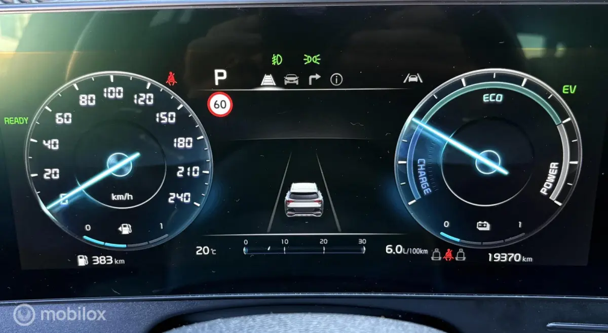 1.6 T-GDi MHEV GT-Line Pano, Leder/stof