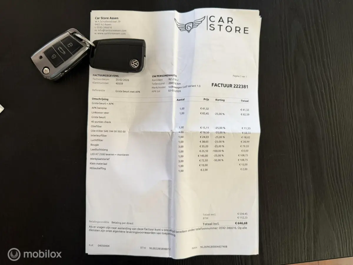 1.0 TSI Highline Massage | trekhaak