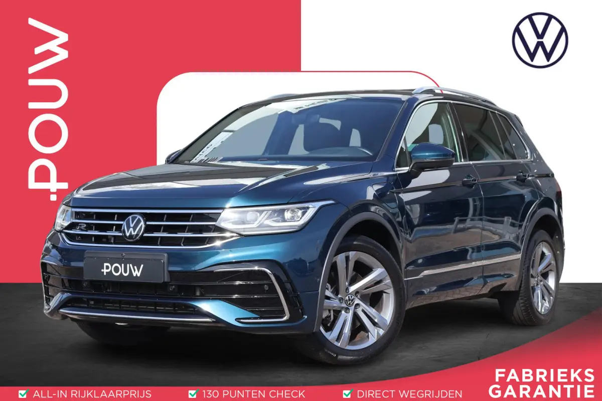 1.4 TSI eHybrid 245pk R-Line Business | SoH 100% | Trekhaak | Panoramadak | Head-up | 360 Camera