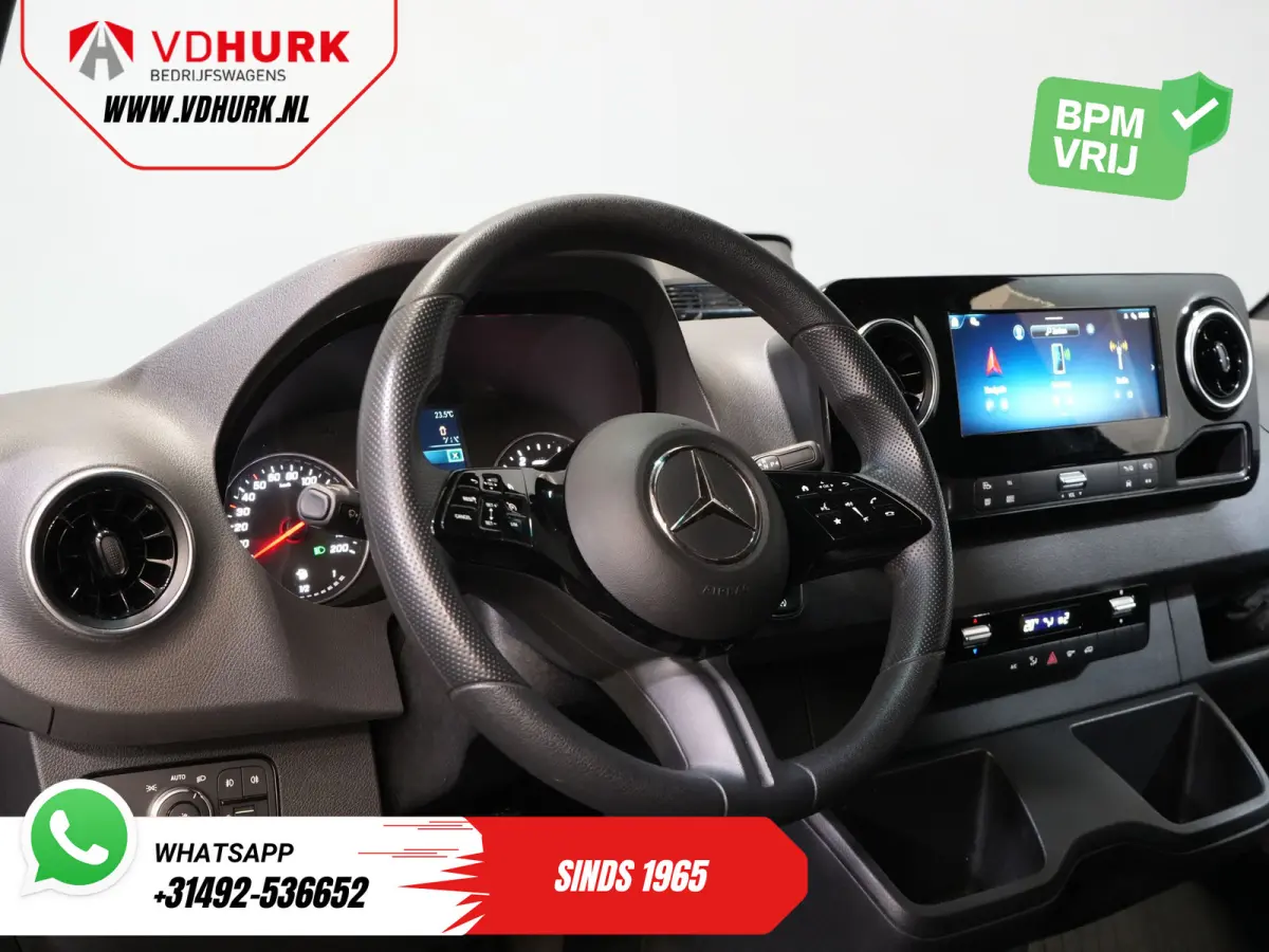 317 CDI L2H2 Aut. LED/ 270Gr.Deuren/ Stoelverw./ Gev.Stoel/ Navi/ Airco/ Camera/ Cruise/ PDC