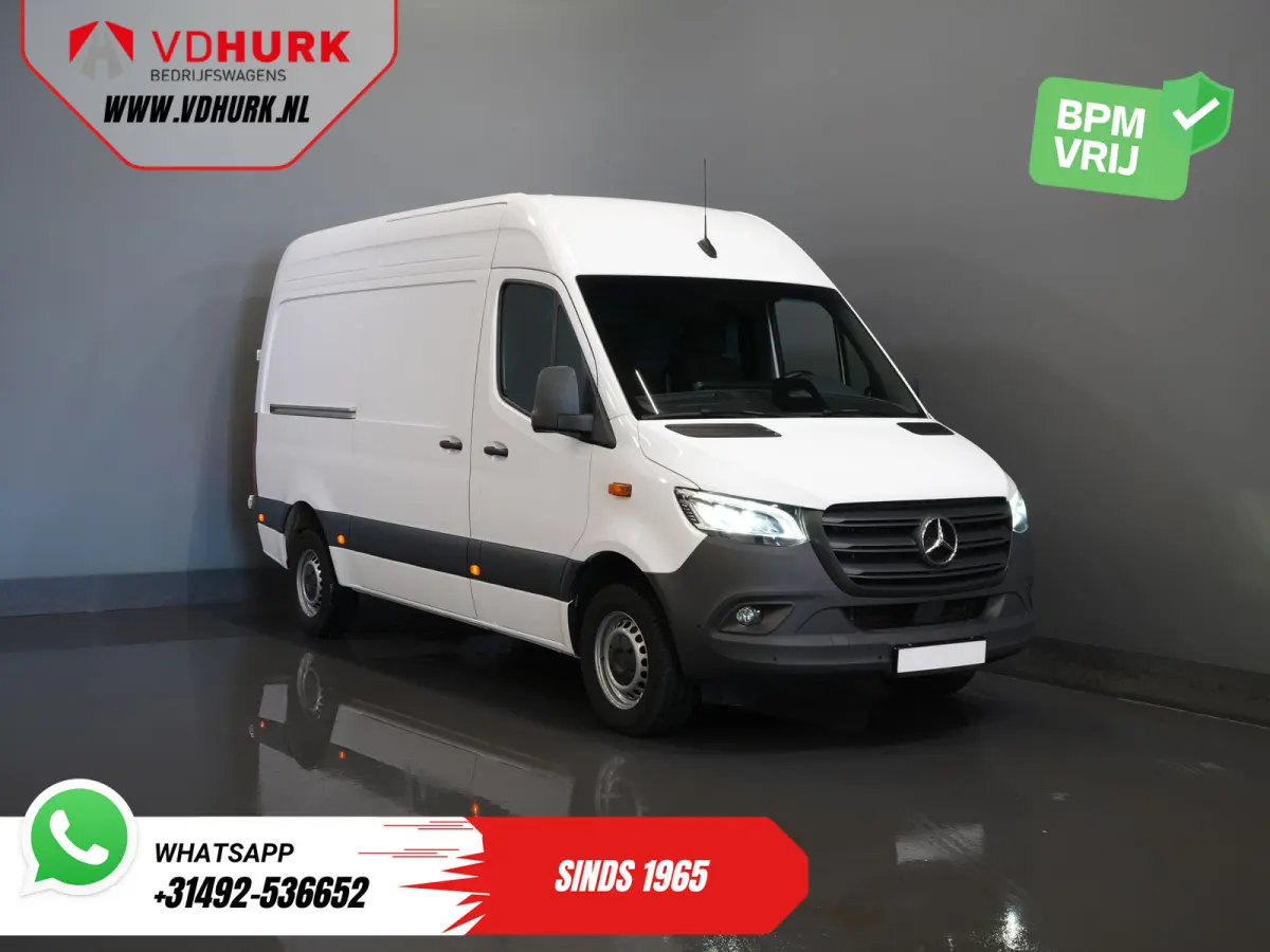 317 CDI L2H2 Aut. LED/ 270Gr.Deuren/ Stoelverw./ Gev.Stoel/ Navi/ Airco/ Camera/ Cruise/ PDC