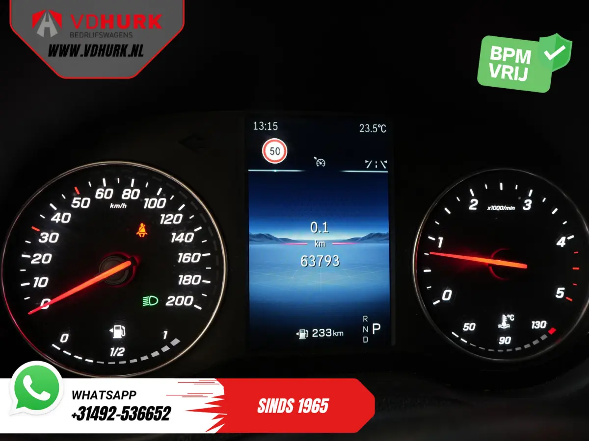 317 CDI L2H2 Aut. LED/ 270Gr.Deuren/ Stoelverw./ Gev.Stoel/ Navi/ Airco/ Camera/ Cruise/ PDC