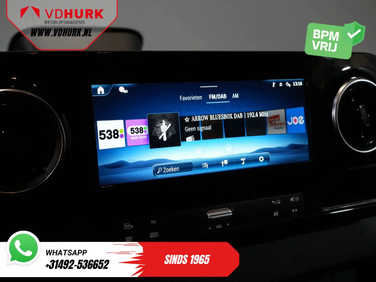 317 CDI L2H2 Aut. LED/ 270Gr.Deuren/ Stoelverw./ Gev.Stoel/ Navi/ Airco/ Camera/ Cruise/ PDC