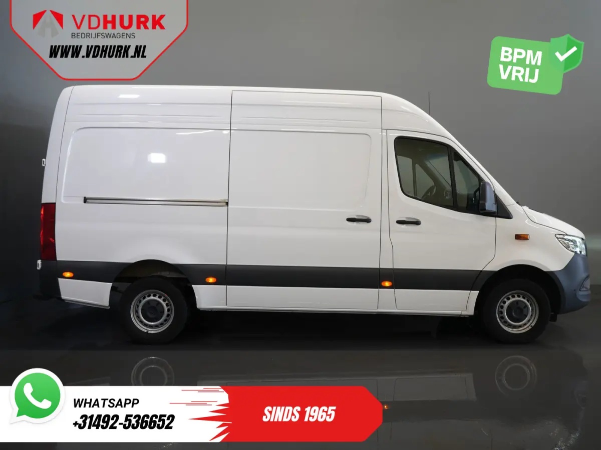 317 CDI L2H2 Aut. LED/ 270Gr.Deuren/ Stoelverw./ Gev.Stoel/ Navi/ Airco/ Camera/ Cruise/ PDC