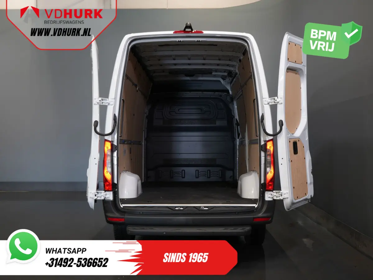 317 CDI L2H2 Aut. LED/ 270Gr.Deuren/ Stoelverw./ Gev.Stoel/ Navi/ Airco/ Camera/ Cruise/ PDC