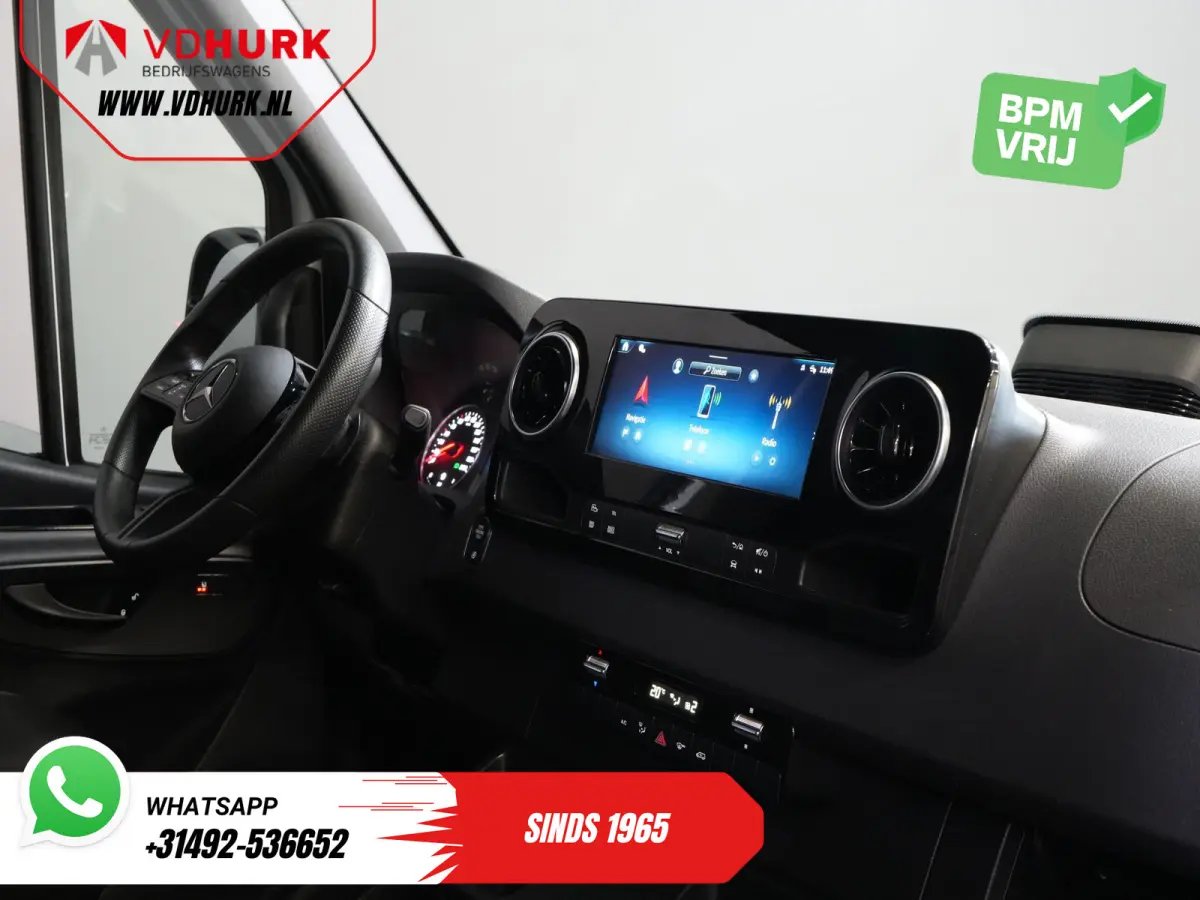 317 CDI L2H2 Aut. LED/ 270Gr.Deuren/ Stoelverw./ Gev.Stoel/ Navi/ Airco/ Camera/ Cruise/ PDC