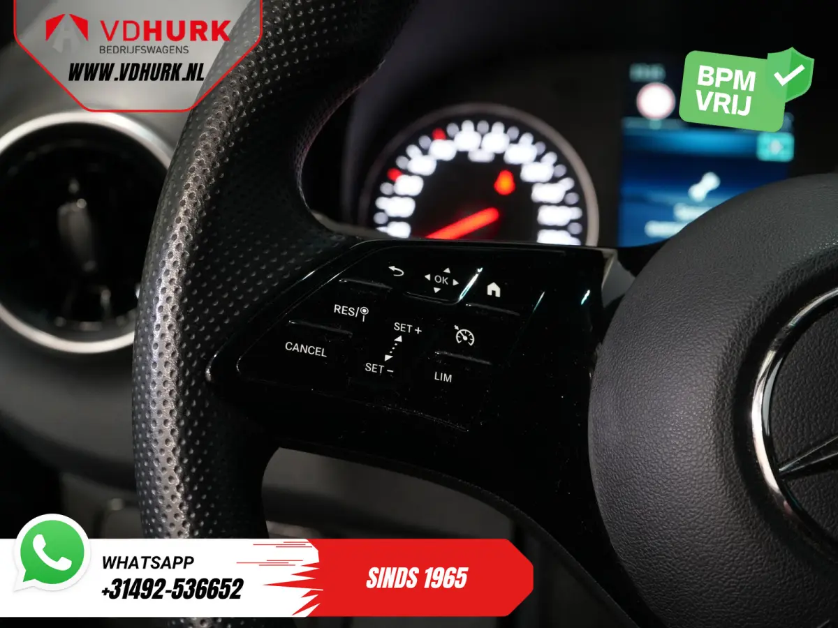 317 CDI L2H2 Aut. LED/ 270Gr.Deuren/ Stoelverw./ Gev.Stoel/ Navi/ Airco/ Camera/ Cruise/ PDC