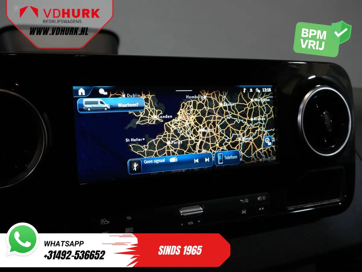 317 CDI L2H2 Aut. LED/ 270Gr.Deuren/ Stoelverw./ Gev.Stoel/ Navi/ Airco/ Camera/ Cruise/ PDC