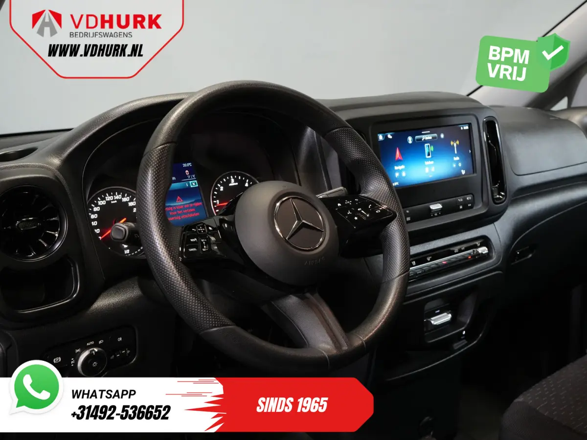 116 CDI Aut. L3 Stoelverw./ 270Gr.Deuren/ Navi/ Camera/ Cruise/ Airco