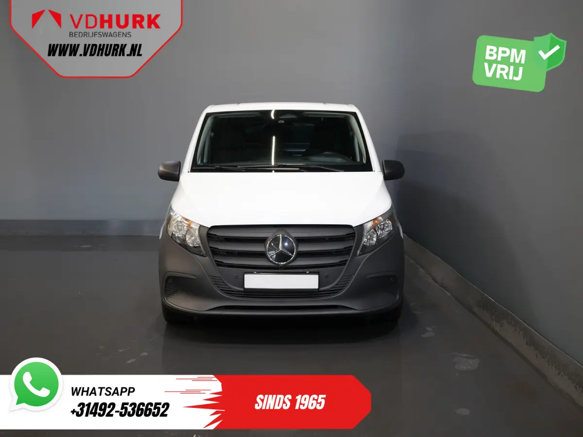 116 CDI Aut. L3 Stoelverw./ 270Gr.Deuren/ Navi/ Camera/ Cruise/ Airco